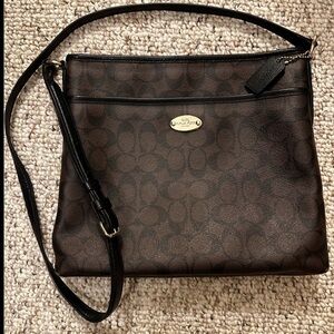 Vintage Coach Monogram Crossbody